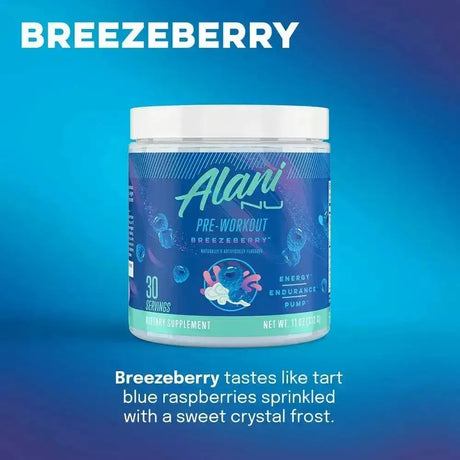 ALANI NU - Alani Nu Pre Workout Powder BREEZEBERRY 30 Servicios 312Gr. - The Red Vitamin MX - Suplementos Alimenticios - {{ shop.shopifyCountryName }}