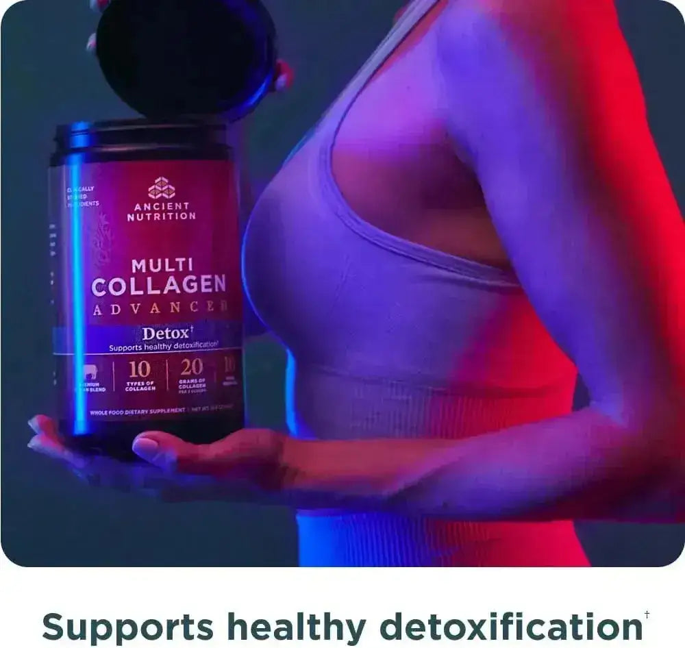 ANCIENT NUTRITION - Ancient Nutrition Advanced Collagen Powder Detox 414Gr. - The Red Vitamin MX - Suplementos Alimenticios - {{ shop.shopifyCountryName }}