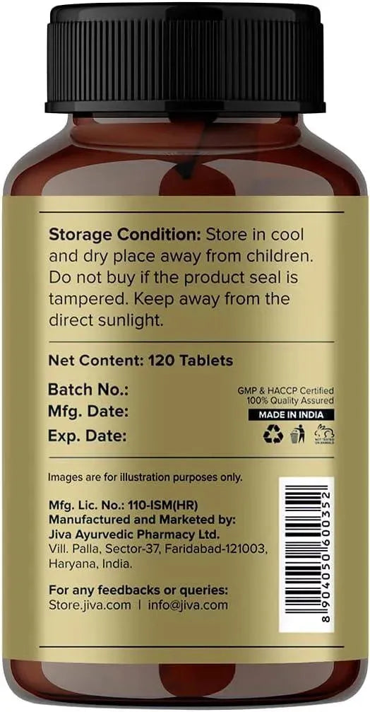 JIVA - JIVA Triphala 120 Tabletas - The Red Vitamin MX - Suplementos Alimenticios - {{ shop.shopifyCountryName }}