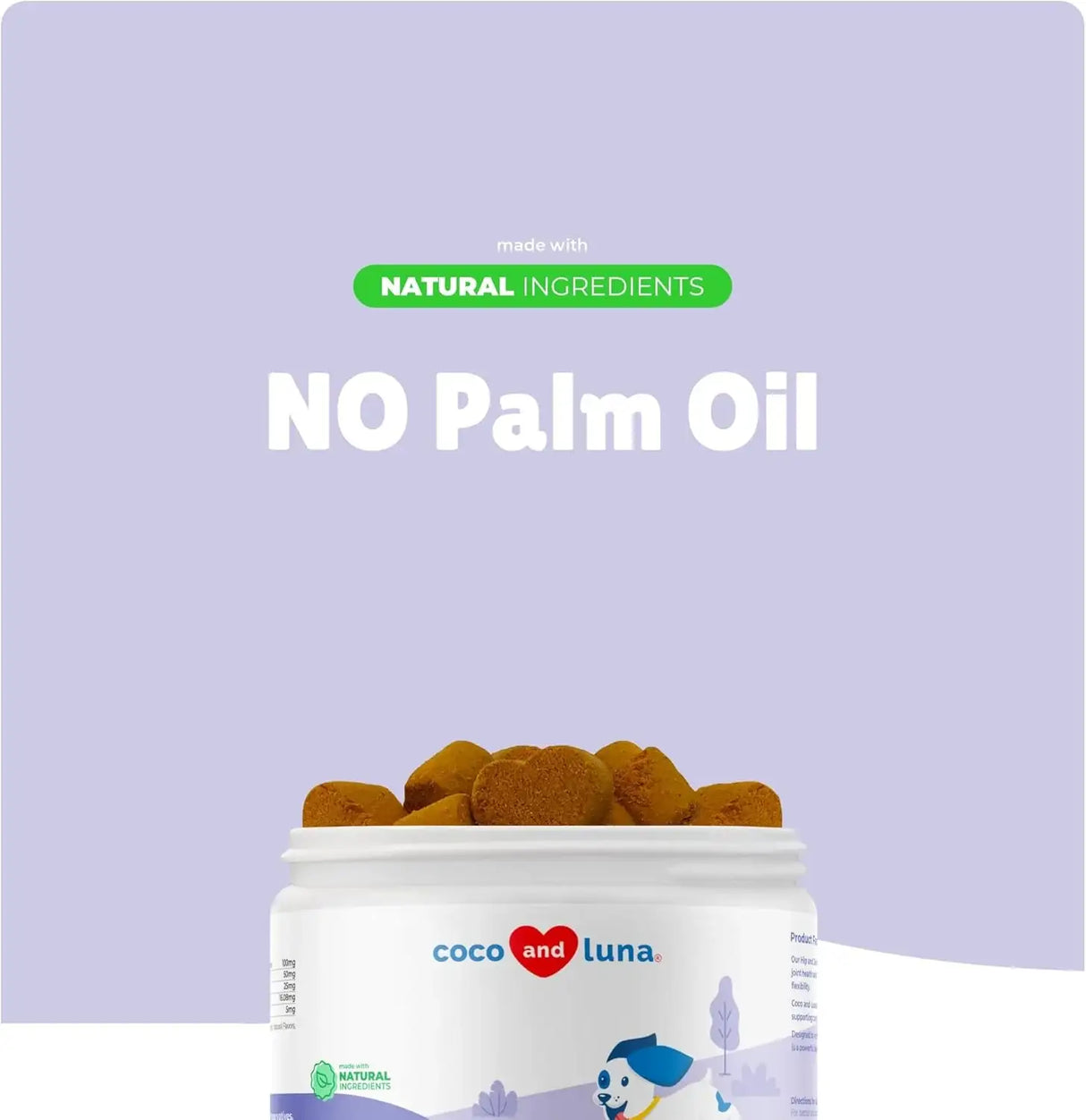 COCO AND LUNA - Coco and Luna Hip & Joint Supplement for Dogs 90 Masticables - The Red Vitamin MX - Cuidado De Cadera Y Articulaciones Para Perros - {{ shop.shopifyCountryName }}