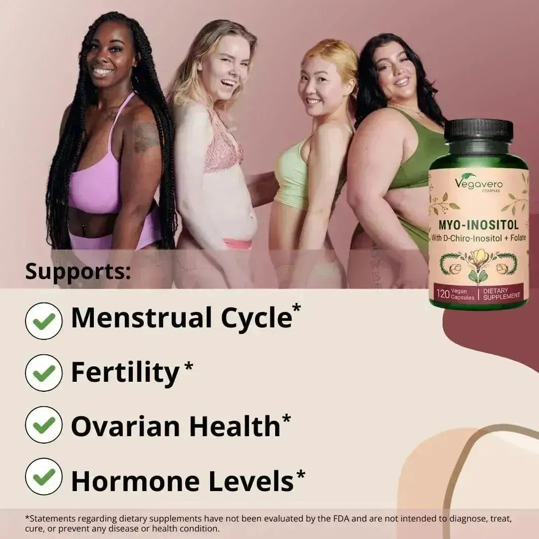 VEGAVERO - Vegavero Myo-Inositol & D-Chiro Inositol 120 Capsulas - The Red Vitamin MX - Suplementos Alimenticios - {{ shop.shopifyCountryName }}