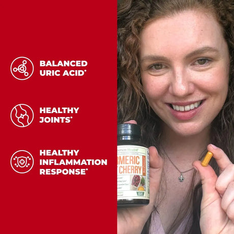 VIMERSON HEALTH - Vimerson Health Turmeric with 10:1 Tart Cherry Extract 60 Capsulas - The Red Vitamin MX - Suplementos Alimenticios - {{ shop.shopifyCountryName }}