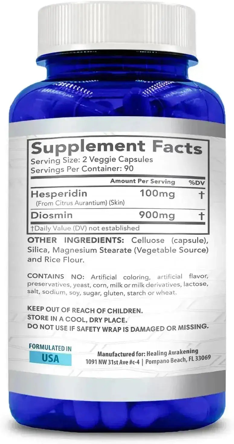 HEALING AWAKENING - Healing Awakening Hesperidin Plus 1000Mg. 180 Capsulas - The Red Vitamin MX - Suplementos Alimenticios - {{ shop.shopifyCountryName }}