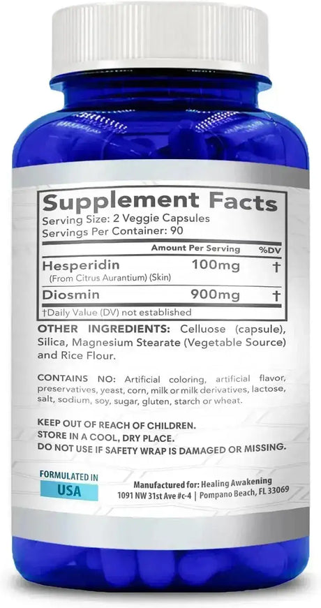HEALING AWAKENING - Healing Awakening Hesperidin Plus 1000Mg. 180 Capsulas - The Red Vitamin MX - Suplementos Alimenticios - {{ shop.shopifyCountryName }}