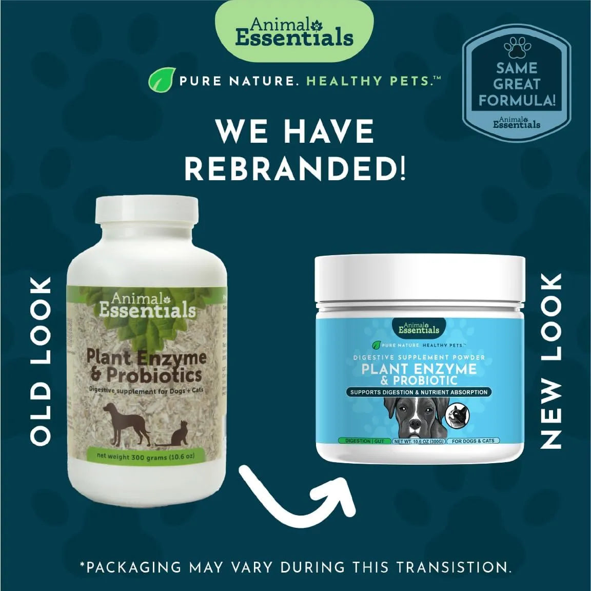 ANIMAL ESSENTIALS - Animal Essentials Plant Enzyme & Probiotics for Dogs & Cats 300Gr. - The Red Vitamin MX - Probióticos Para Perros - {{ shop.shopifyCountryName }}