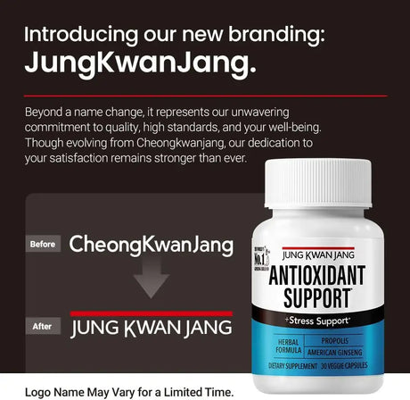 JUNGKWANJANG - JungKwanJang Antioxidant Support Blend 30 Capsulas - The Red Vitamin MX - Suplementos Alimenticios - {{ shop.shopifyCountryName }}