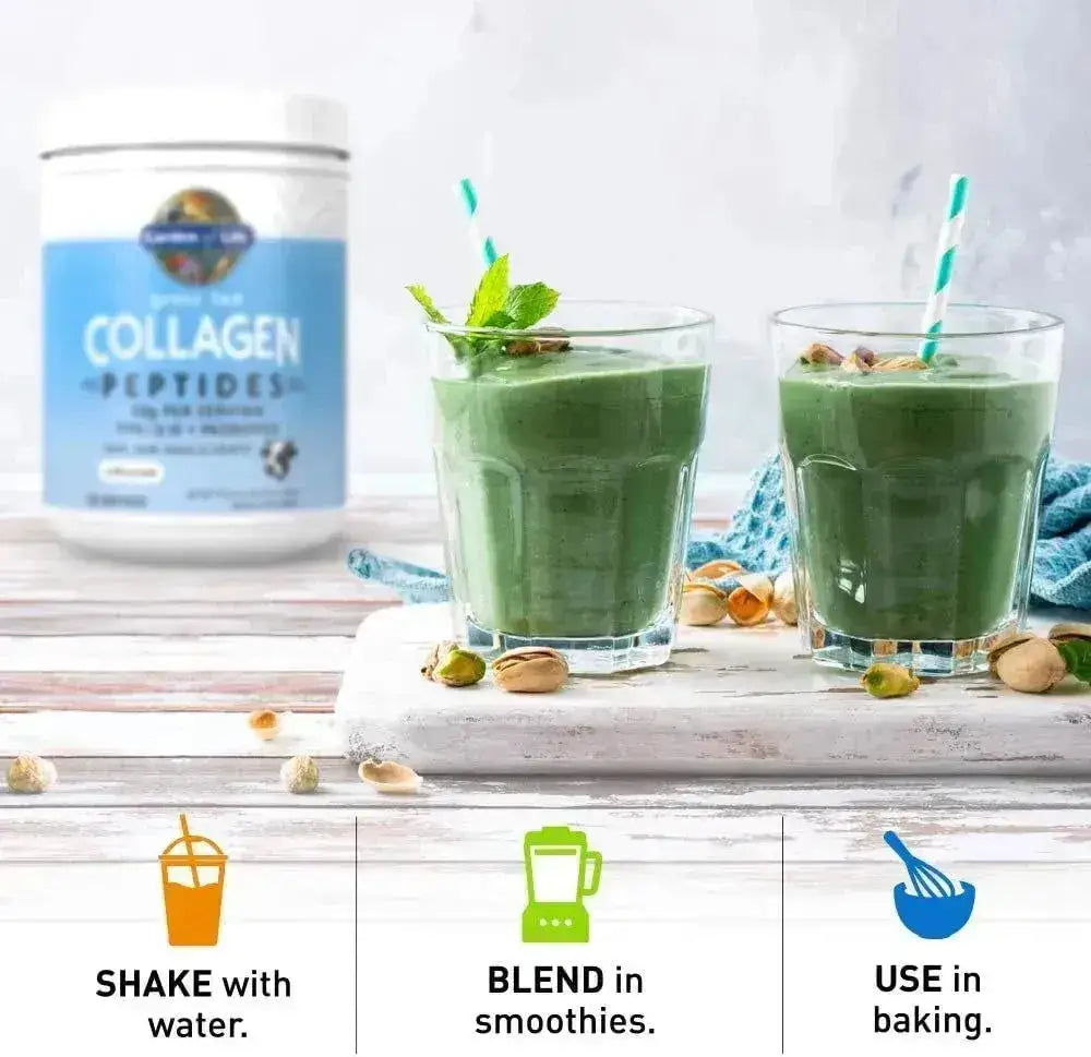 GARDEN OF LIFE - Garden of Life Grass Fed Collagen Peptides Powder Unflavored 560Gr. - The Red Vitamin MX - Suplementos Alimenticios - {{ shop.shopifyCountryName }}