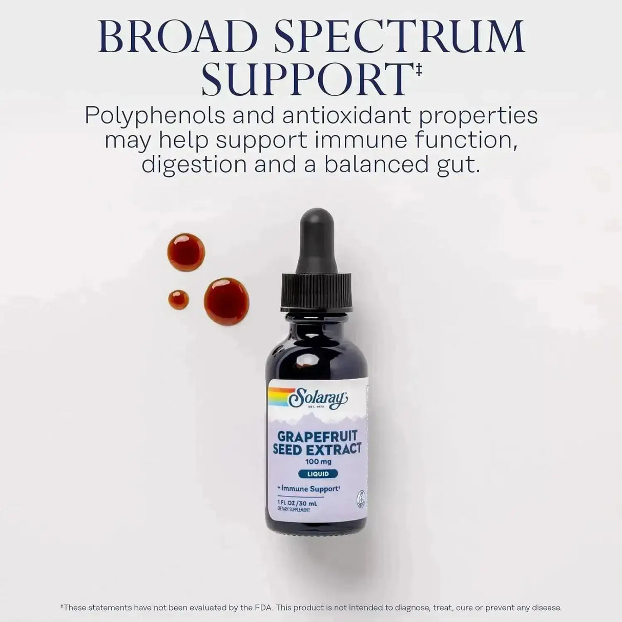 SOLARAY - Solaray Grapefruit Seed Extract Liquid 100Mg. 1 Fl.Oz. - The Red Vitamin MX - Suplementos Alimenticios - {{ shop.shopifyCountryName }}