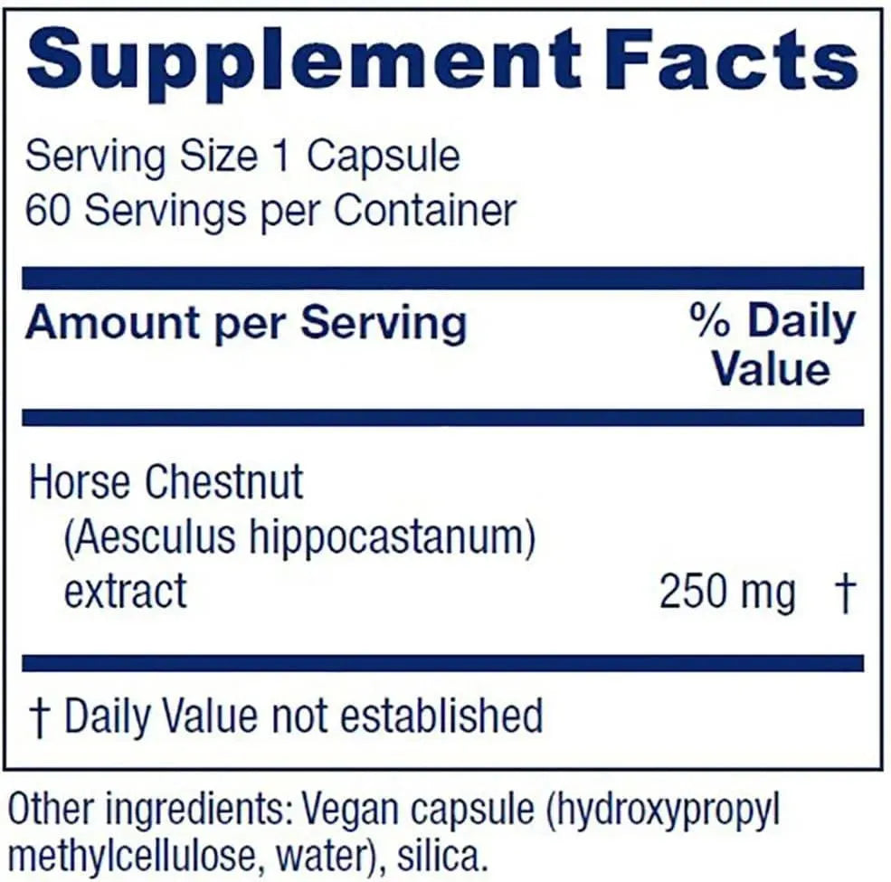 VITANICA - Vitanica Horse Chestnut 60 Capsulas - The Red Vitamin MX - Suplementos Alimenticios - {{ shop.shopifyCountryName }}