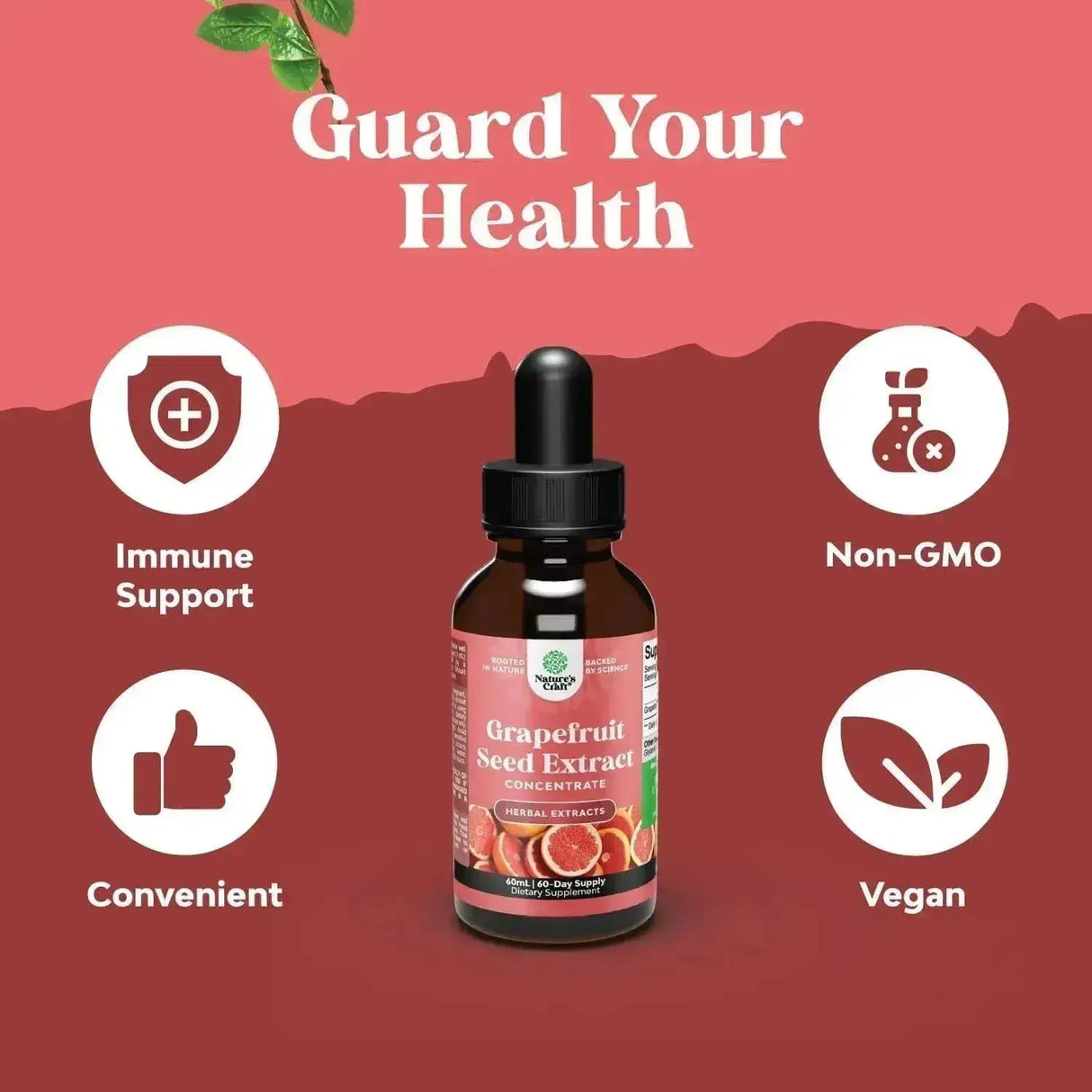 NATURES CRAFT - Natures Craft GSE Grapefruit Seed Extract Liquid 60Ml. - The Red Vitamin MX - Suplementos Alimenticios - {{ shop.shopifyCountryName }}