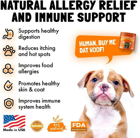 LEGITPET - LEGITPET Allergy Relief Chews for Dogs 120 Masticables - The Red Vitamin MX - Remedios Para La Picazón De Perros - {{ shop.shopifyCountryName }}