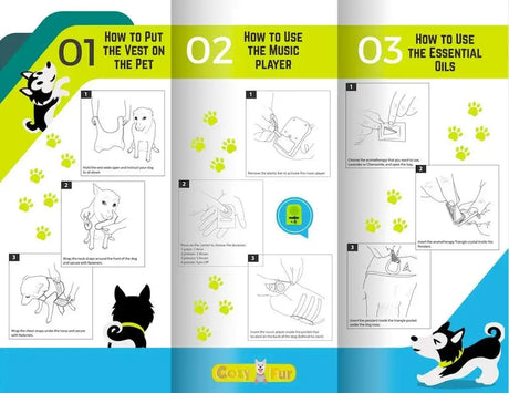 COZYVEST - CozyVest Dog Anxiety Vest 3-in-1 GRAY XXS - The Red Vitamin MX - Relajantes Para Perros - {{ shop.shopifyCountryName }}