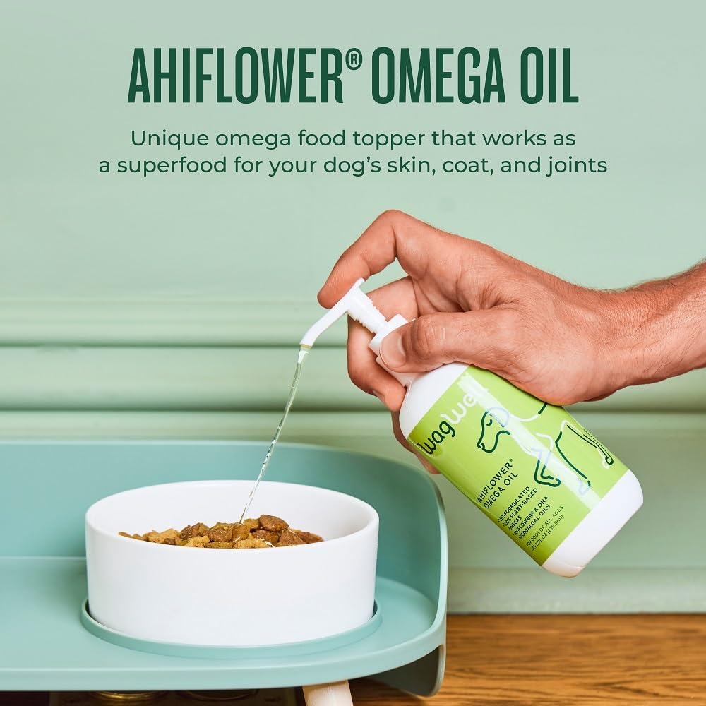 WagWell Ahiflower Omega Oil 8 Fl.Oz.