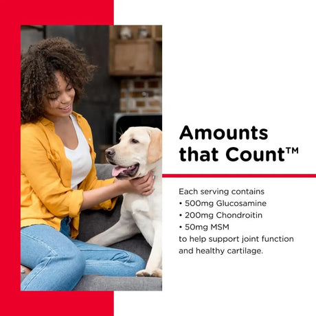 NUTRI-VET - Nutri-Vet Hip & Joint Chewable Dog Extra Strength 75 Tabletas Masticables - The Red Vitamin MX - Cuidado De Cadera Y Articulaciones Para Perros - {{ shop.shopifyCountryName }}