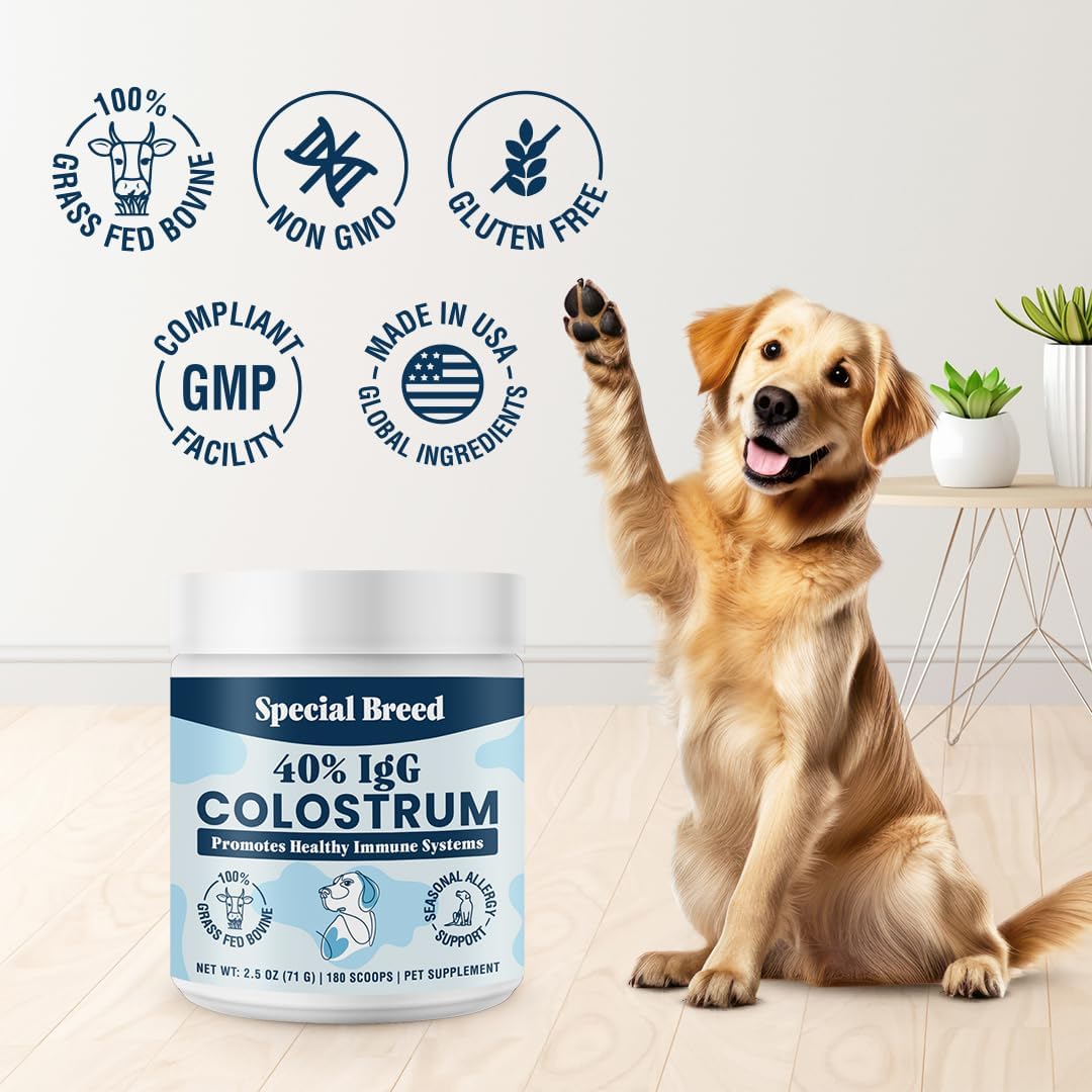 Special Breed 40% IgG Grass Fed Colostrum for Dogs 71Gr.