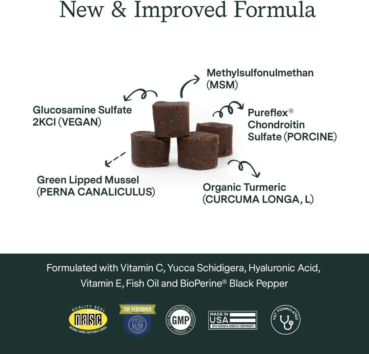 FERA PETS - Fera Pet Organics Hip + Joint Supplement for Dogs 90 Masticables - The Red Vitamin MX - Cuidado De Cadera Y Articulaciones Para Perros - {{ shop.shopifyCountryName }}