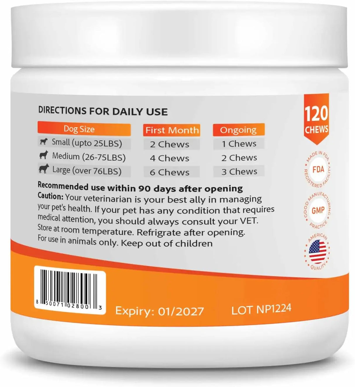 NUTRIPETZ - Nutripetz Urinary Comfort Chews for Dogs 120 Masticables - The Red Vitamin MX - Salud De Tracto Urinario Para Perros - {{ shop.shopifyCountryName }}