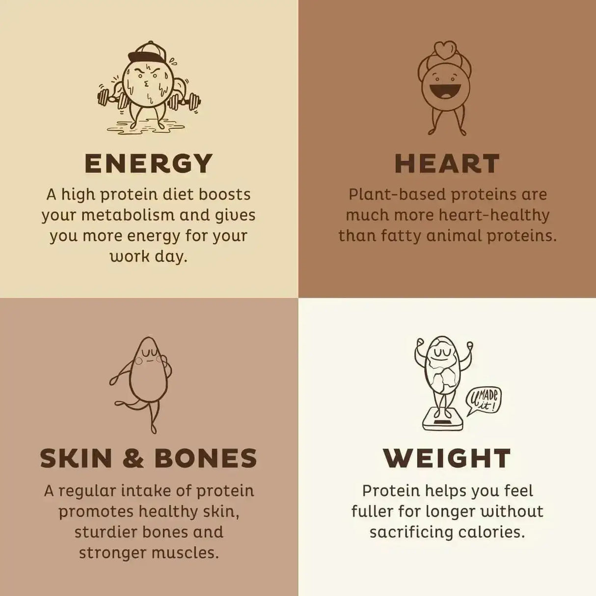 KOS - KOS Organic Plant Based Protein Powder Chocolate 15 Servicios 585Gr. - The Red Vitamin MX - Suplementos Alimenticios - {{ shop.shopifyCountryName }}