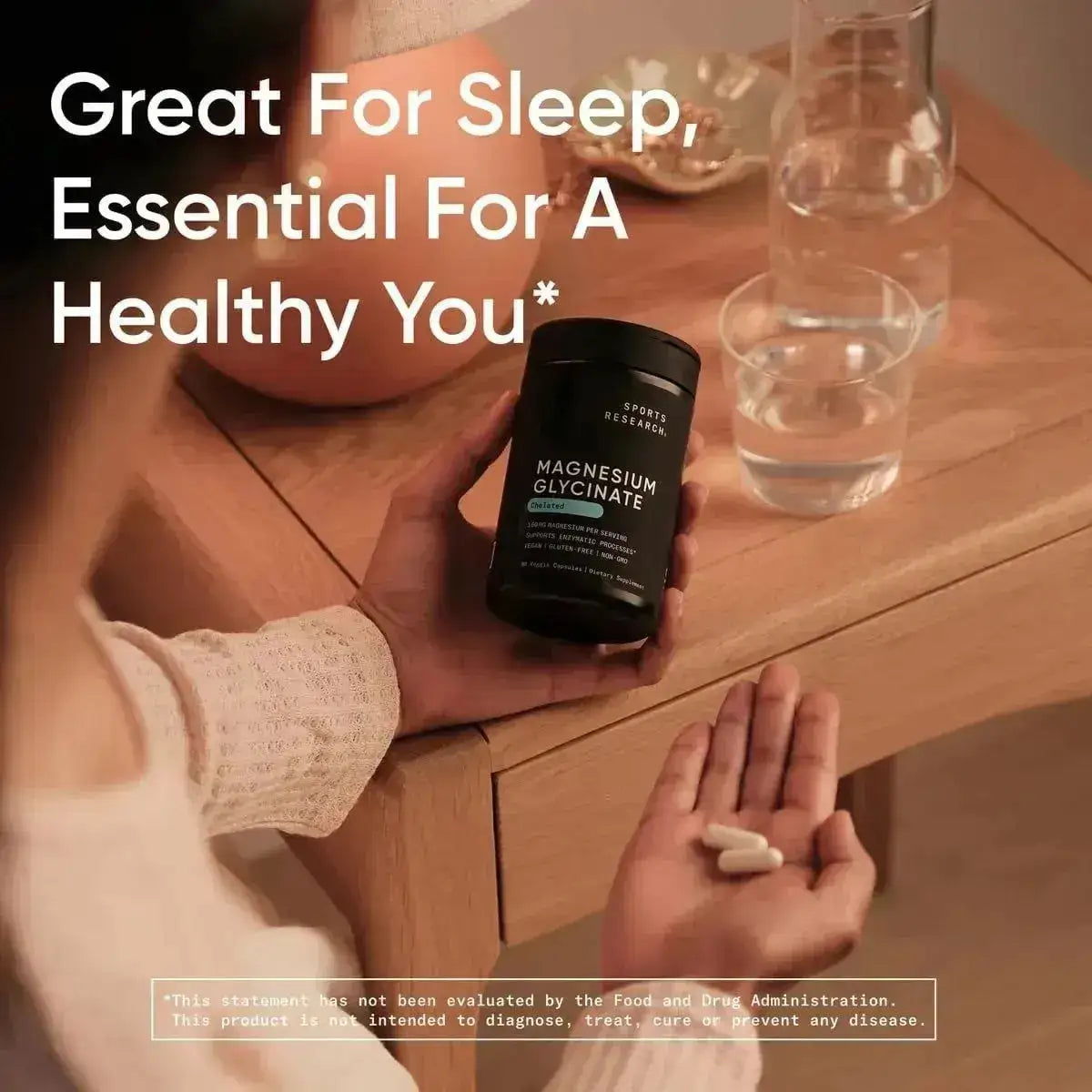 SPORTS RESEARCH - Sports Research Magnesium Glycinate 90 Capsulas - The Red Vitamin MX - Suplementos Alimenticios - {{ shop.shopifyCountryName }}