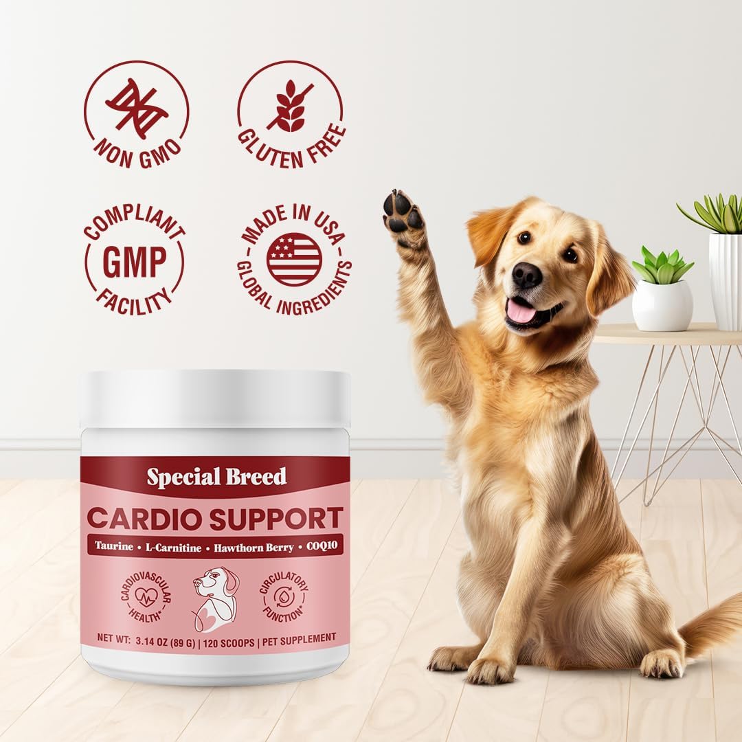 Special Breed Cardio Support for Dogs 120 Servicios 89Gr.