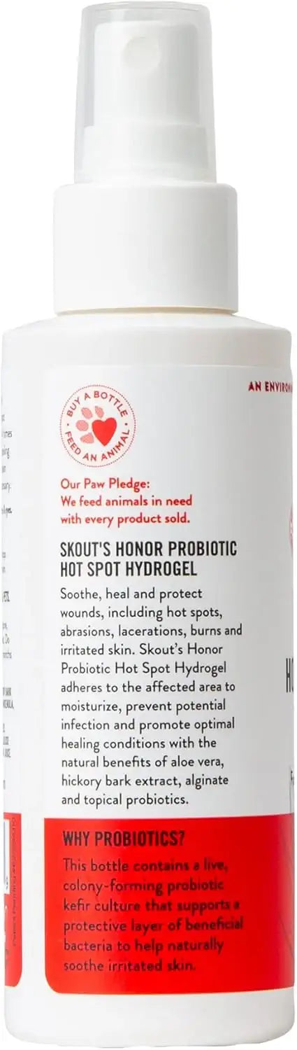 SKOUT'S HONOR - SKOUT'S HONOR Probiotic Hot Spot Hydrogel 4 Fl.Oz. - The Red Vitamin MX - Remedios Para La Picazón De Perros - {{ shop.shopifyCountryName }}