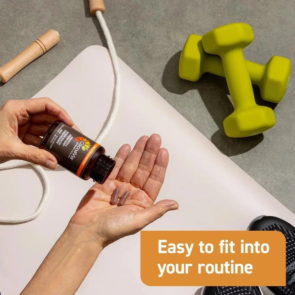 COCOAVIA - CocoaVia Cardio Health Cocoa Flavanols 500Mg. 60 Capsulas 2 Pack - The Red Vitamin MX - Suplementos Alimenticios - {{ shop.shopifyCountryName }}