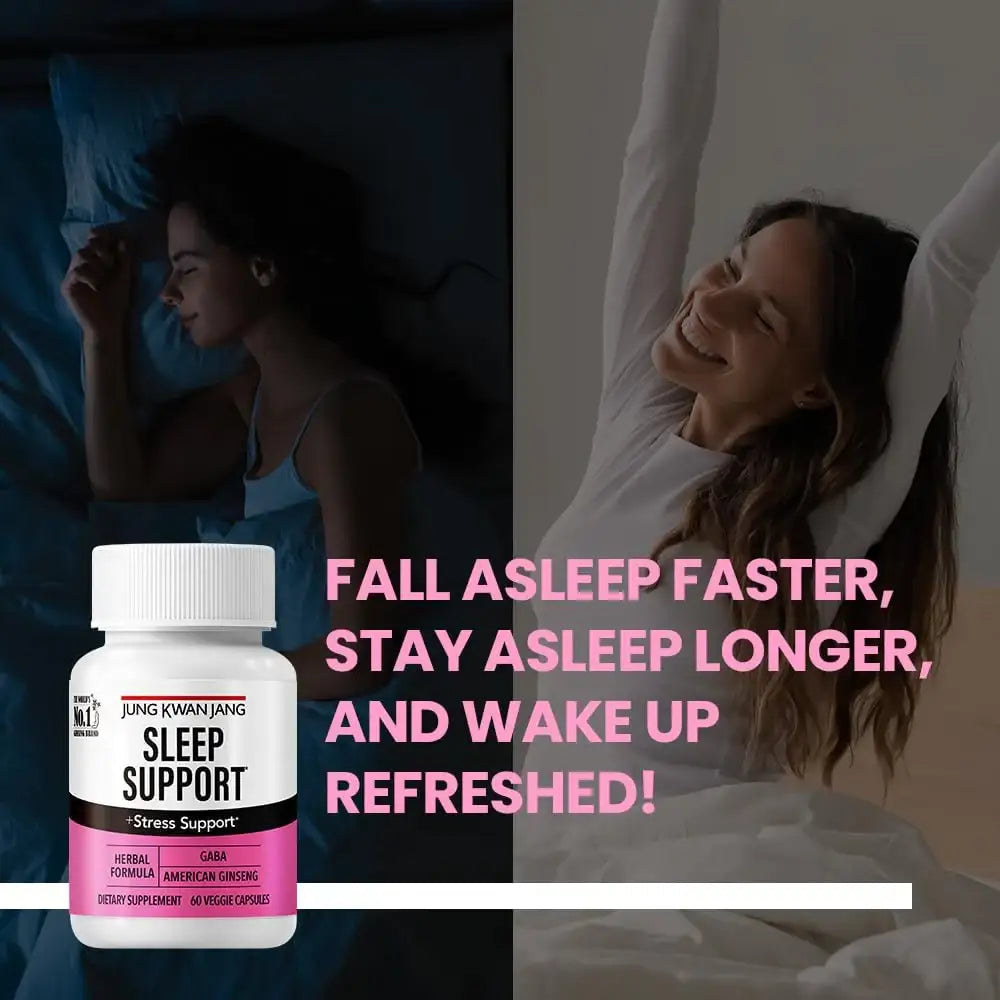 JUNGKWANJANG - JungKwanJang Sleep Support GABA Complex 500Mg. with American Ginseng 60 Capsulas - The Red Vitamin MX - Suplementos Alimenticios - {{ shop.shopifyCountryName }}