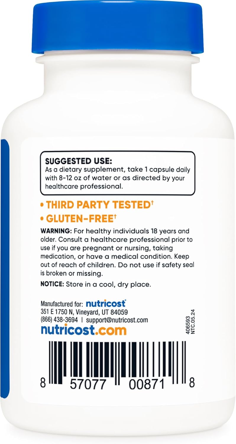 Nutricost Butterbur Extract 75Mg. 120 Capsulas