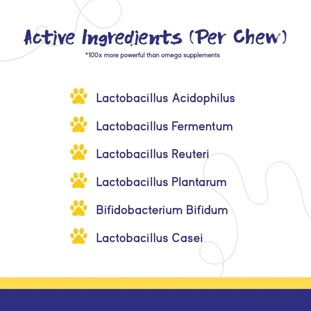 PUPGRADE - PupGrade Digestive Support Chews for Dogs Prebiotic and Probiotic 60 Masticables - The Red Vitamin MX - Probióticos Para Perros - {{ shop.shopifyCountryName }}