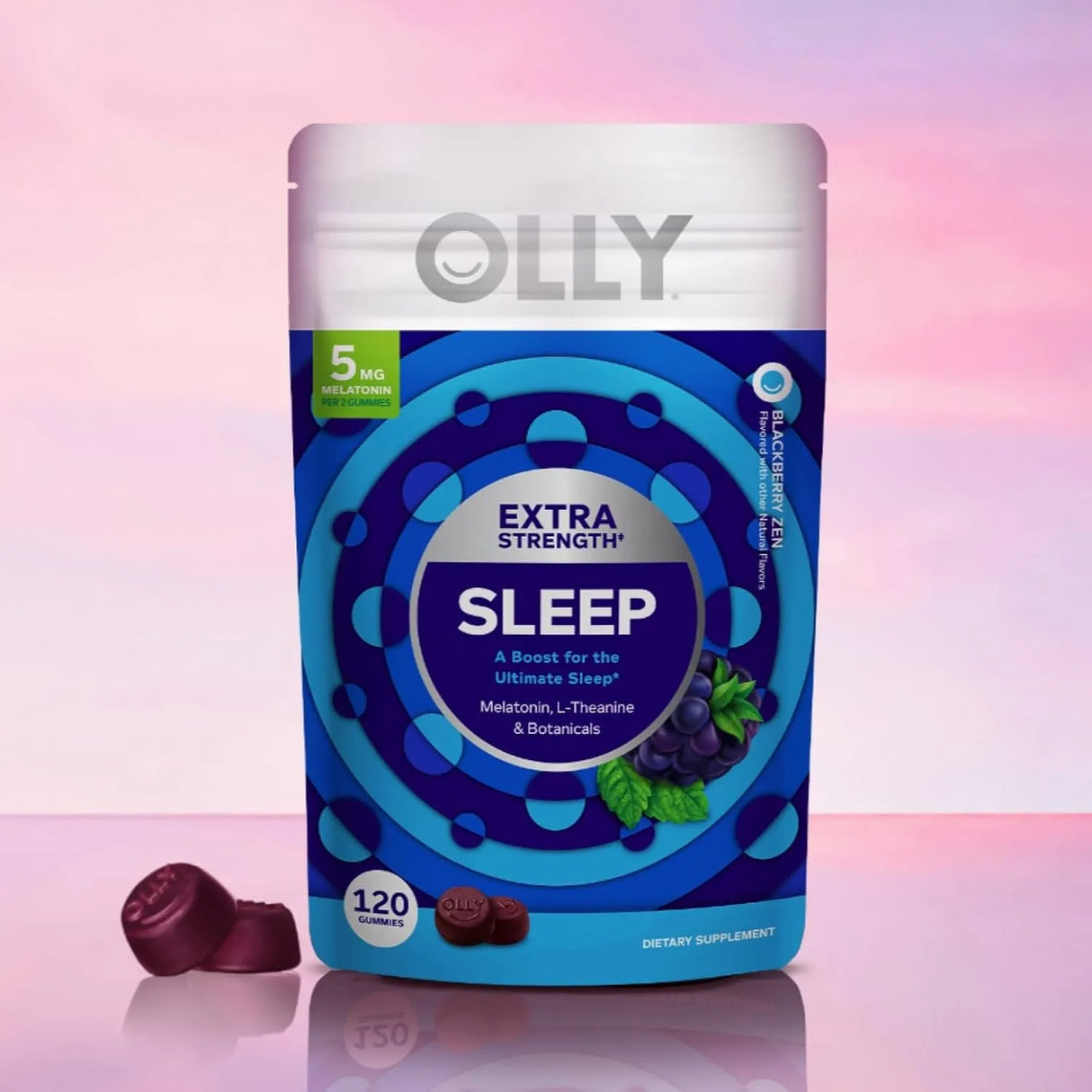 OLLY - OLLY Extra Strength Sleep Gummy 5Mg. 120 Gomitas - The Red Vitamin MX - Suplementos Alimenticios - {{ shop.shopifyCountryName }}