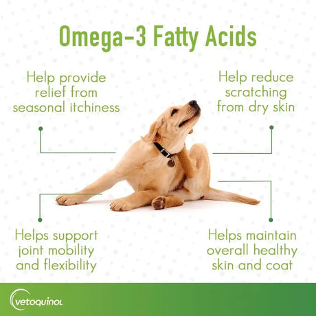 VETOQUINOL - Vetoquinol Triglyceride Liquid Omega 3 for Dogs and Cats 8 Fl.Oz. - The Red Vitamin MX - Aceite De Pescado Para Perros - {{ shop.shopifyCountryName }}