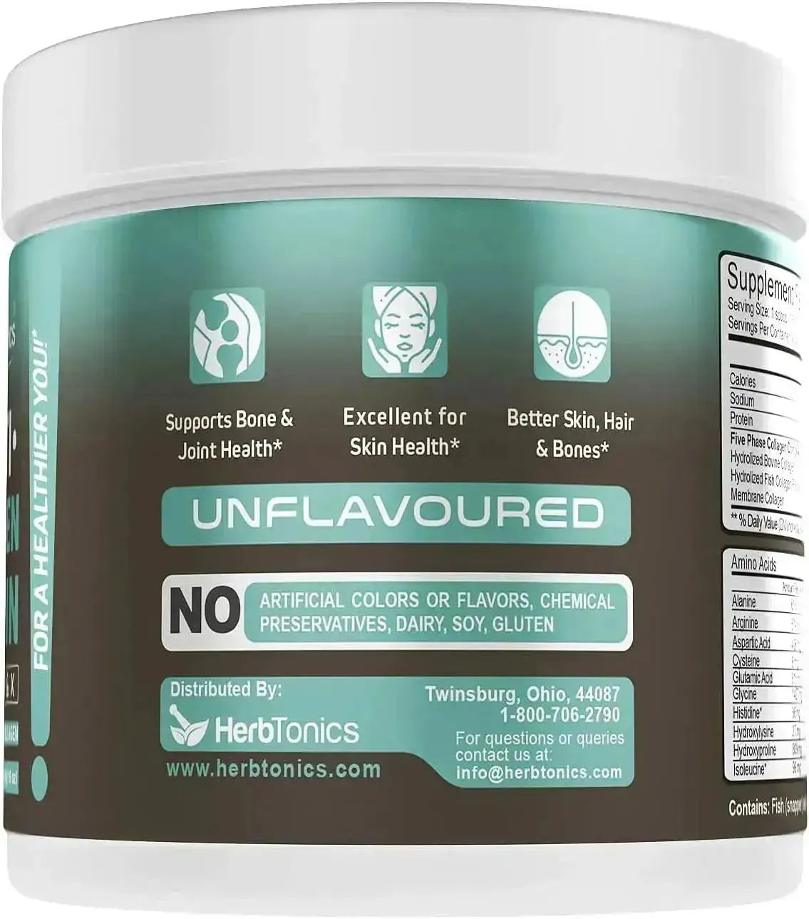 HERBTONICS - Herbtonics Multi Collagen Protein Powder 454Gr. - The Red Vitamin MX - Suplementos Alimenticios - {{ shop.shopifyCountryName }}