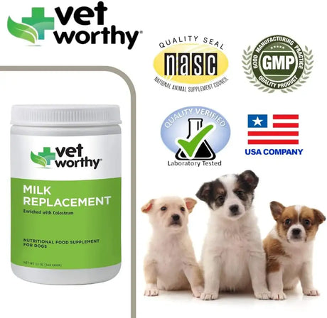 VET WORTHY - Vet Worthy Milk Replacement for Dogs 340Gr. - The Red Vitamin MX - Sustitutos De Leche Para Perros - {{ shop.shopifyCountryName }}
