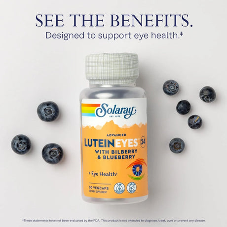 SOLARAY - SOLARAY Advanced Lutein Eyes 24Mg. 30 Capsulas - The Red Vitamin MX - Suplementos Alimenticios - {{ shop.shopifyCountryName }}