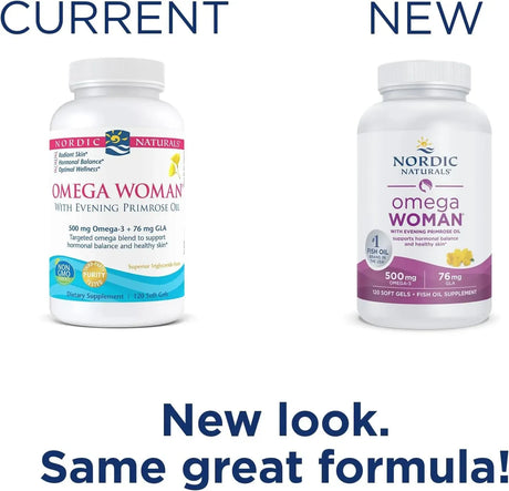NORDIC NATURALS - Nordic Naturals Omega Woman 500Mg. 120 Capsulas Blandas - The Red Vitamin MX - Suplementos Alimenticios - {{ shop.shopifyCountryName }}