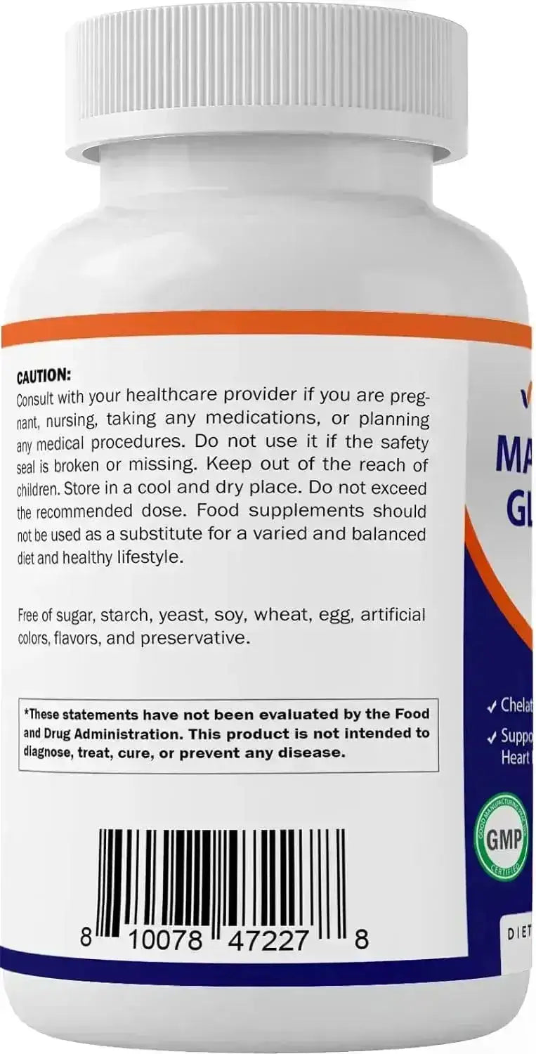 VITAMATIC - Vitamatic Magnesium Glycinate 500Mg. 180 Tabletas 2 Pack - The Red Vitamin MX - Suplementos Alimenticios - {{ shop.shopifyCountryName }}