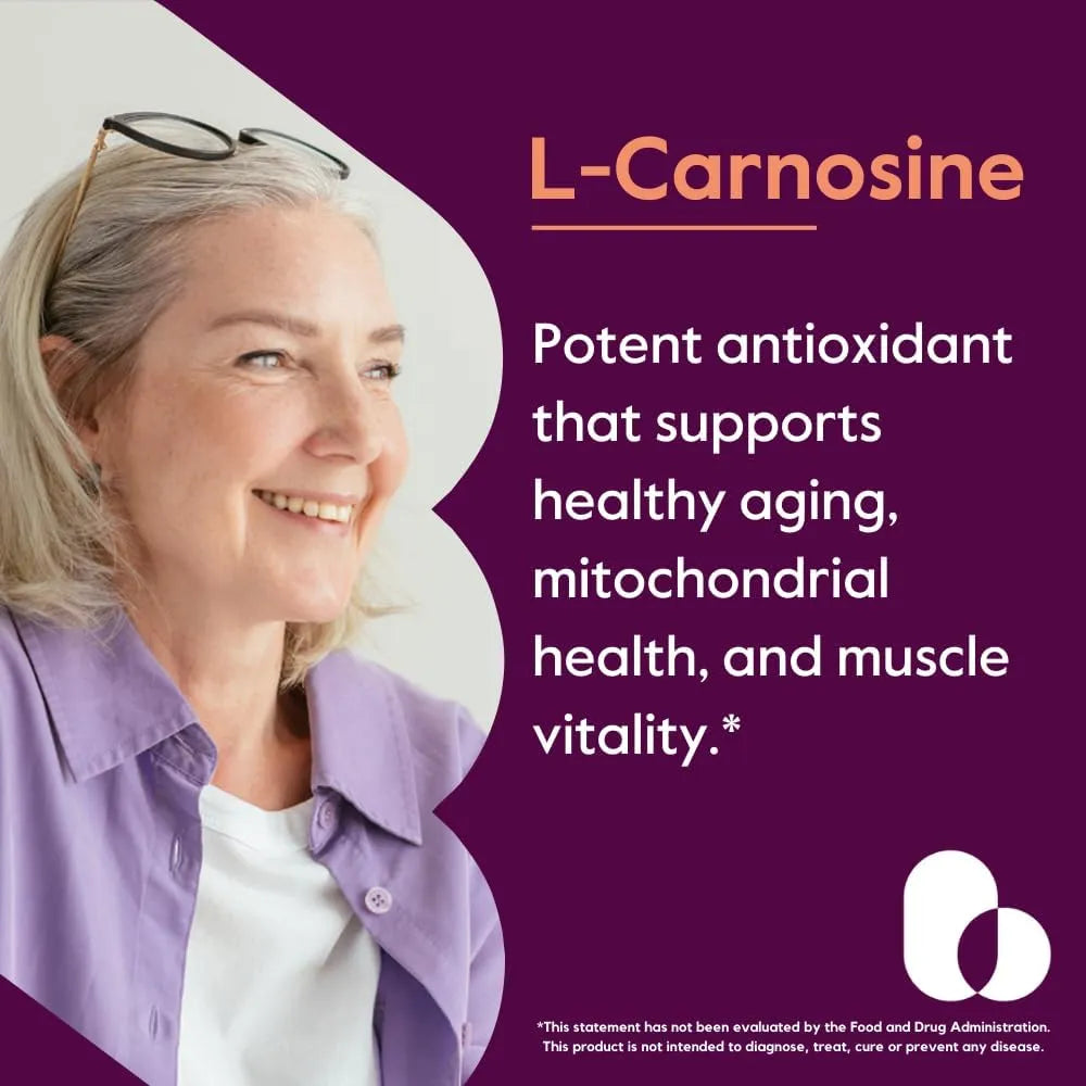 BESTVITE - BESTVITE L-Carnosine 500Mg. 120 Capsulas 2 Pack - The Red Vitamin MX - Suplementos Alimenticios - {{ shop.shopifyCountryName }}