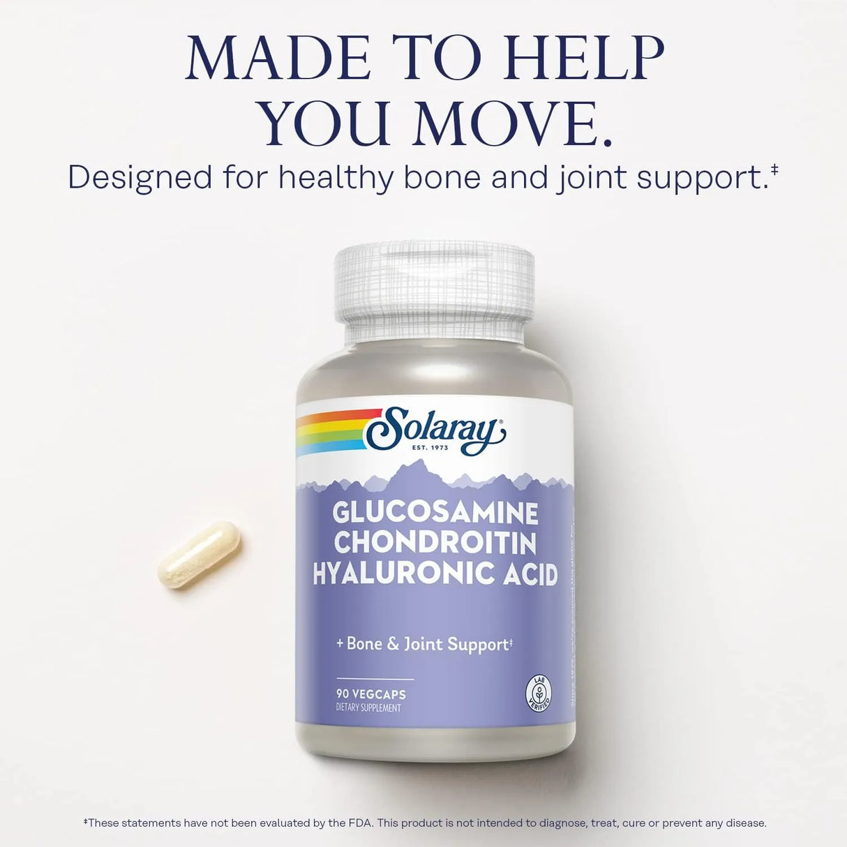 SOLARAY - SOLARAY Glucosamine Chondroitin Hyaluronic Acid 90 Capsulas - The Red Vitamin MX - Suplementos Alimenticios - {{ shop.shopifyCountryName }}