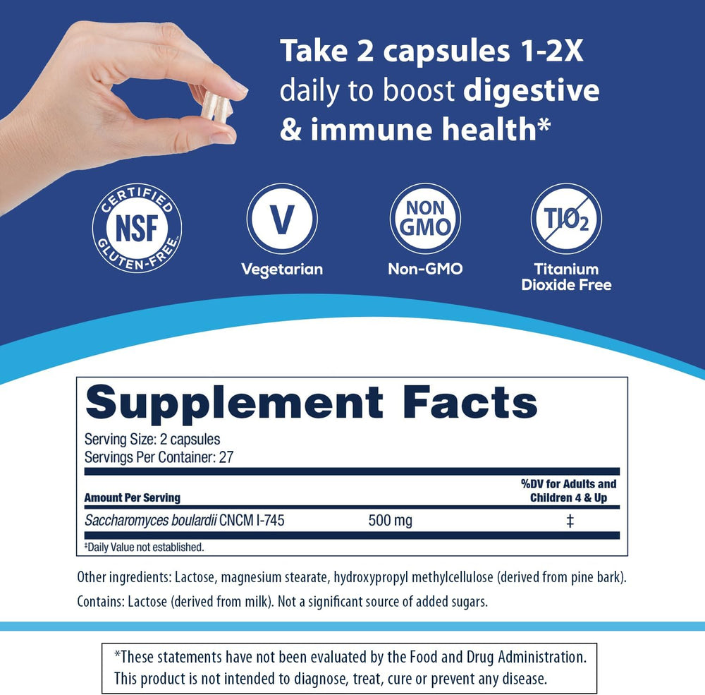 Florastor Probiotics 54 Capsulas