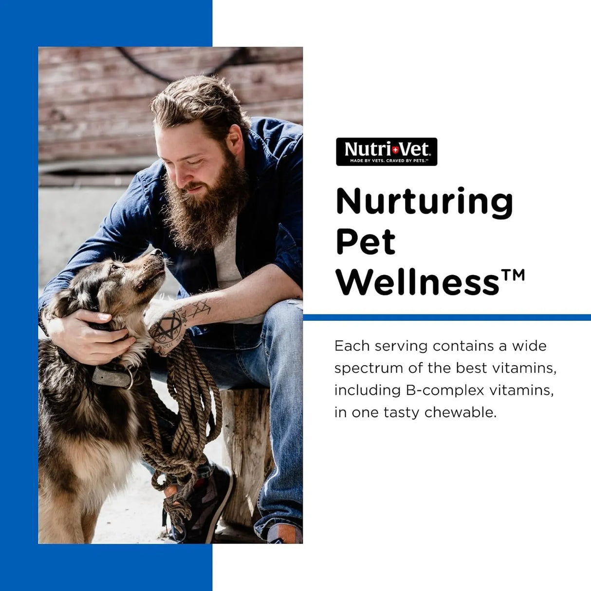 NUTRI-VET - Nutri-Vet Multi-Vite Chewables for Adult Dogs 180 Masticables - The Red Vitamin MX - Multivitamínicos Para Perros - {{ shop.shopifyCountryName }}