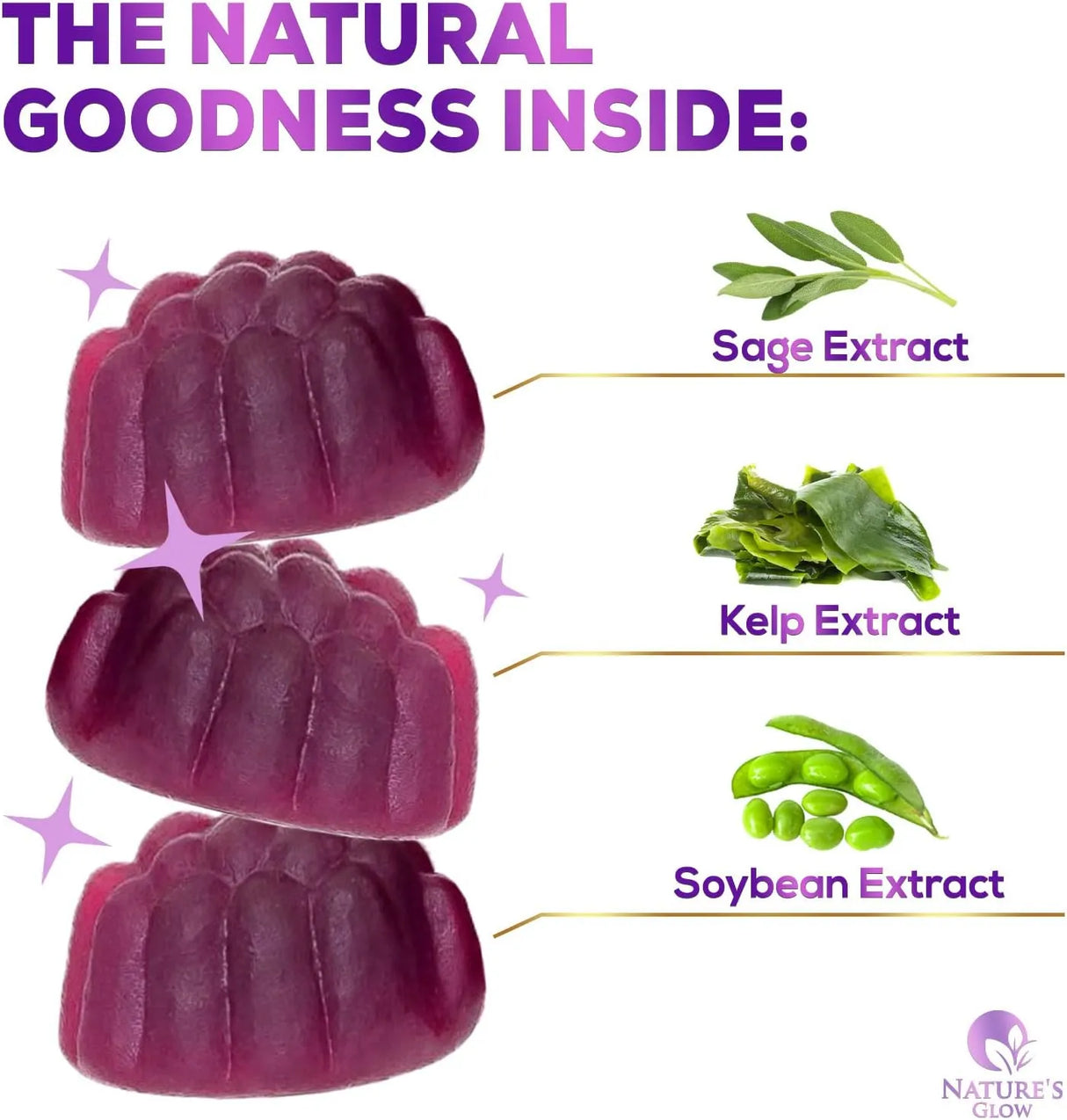 NATURE'S GLOW - Nature's Glow Menopause Support Gummies 60 Gomitas - The Red Vitamin MX - Suplementos Alimenticios - {{ shop.shopifyCountryName }}