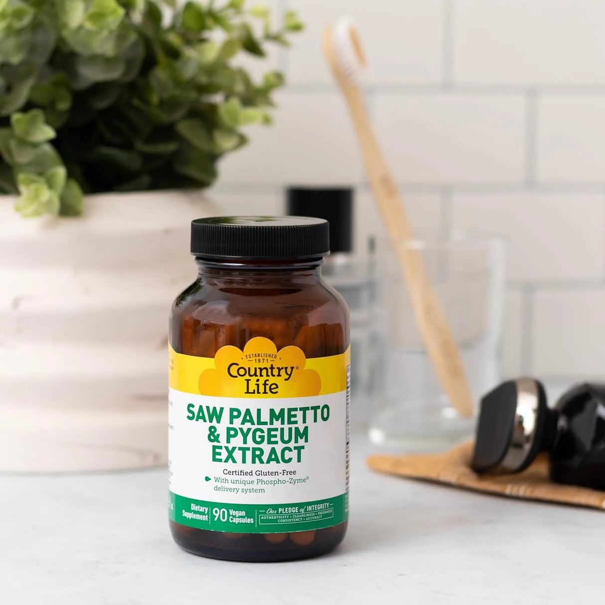 COUNTRY LIFE - Country Life Saw Palmetto & Pygeum Extract 90 Capsulas - The Red Vitamin MX - Suplementos Alimenticios - {{ shop.shopifyCountryName }}