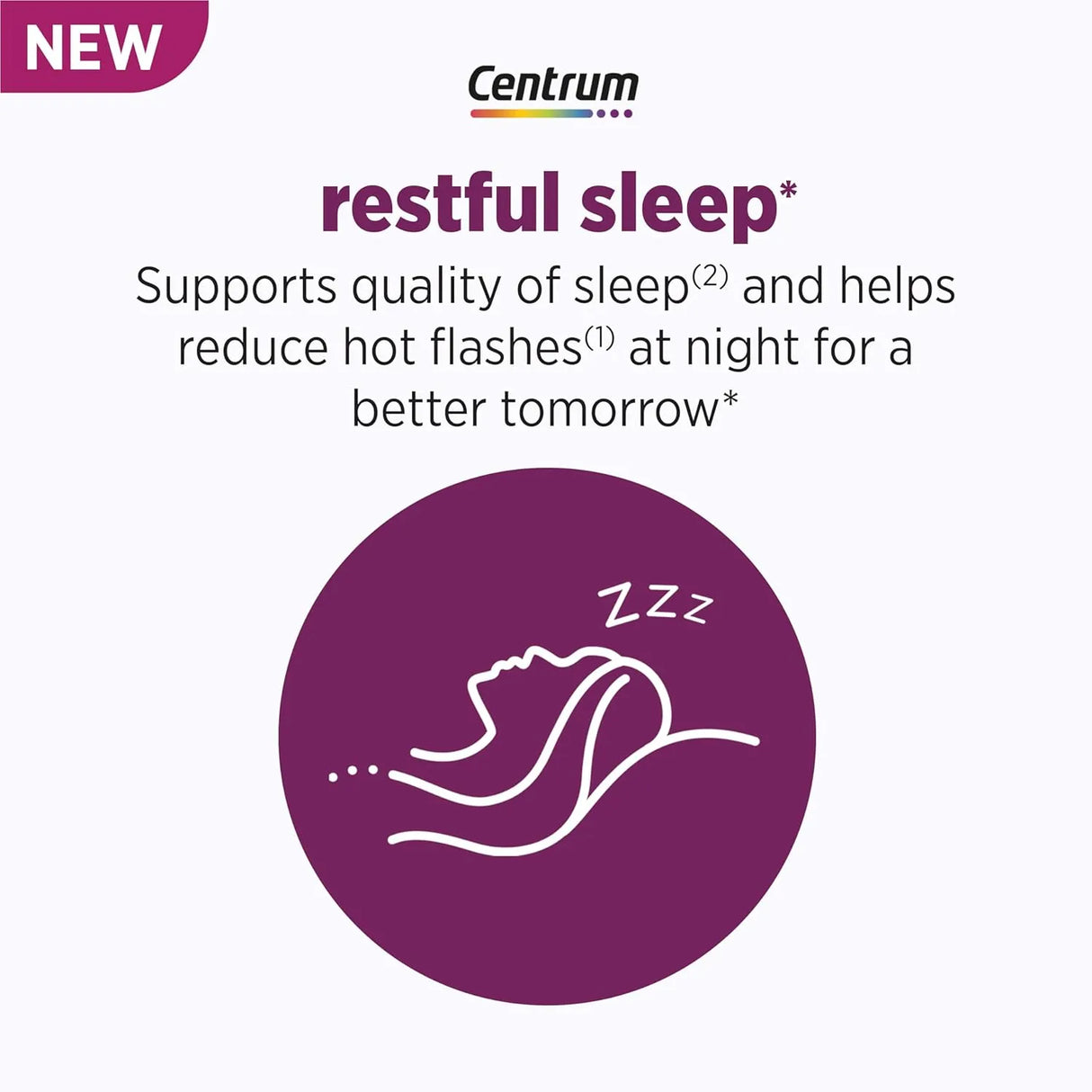 CENTRUM - Centrum Restful Sleep Menopause Support 28 Tabletas - The Red Vitamin MX - Suplementos Alimenticios - {{ shop.shopifyCountryName }}