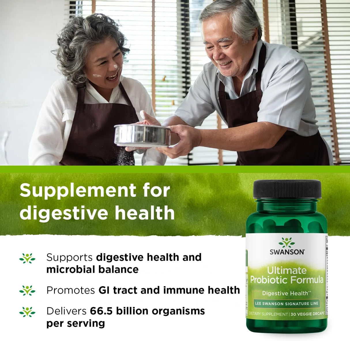 SWANSON - Swanson Ultimate Probiotic Formula Digestive Health 30 Capsulas - The Red Vitamin MX - Suplementos Alimenticios - {{ shop.shopifyCountryName }}