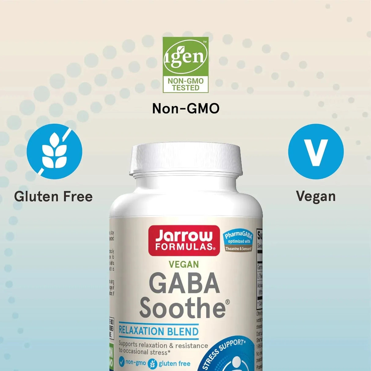 JARROW FORMULAS - Jarrow Formulas GABA Soothe 30 Capsulas - The Red Vitamin MX - Suplementos Alimenticios - {{ shop.shopifyCountryName }}