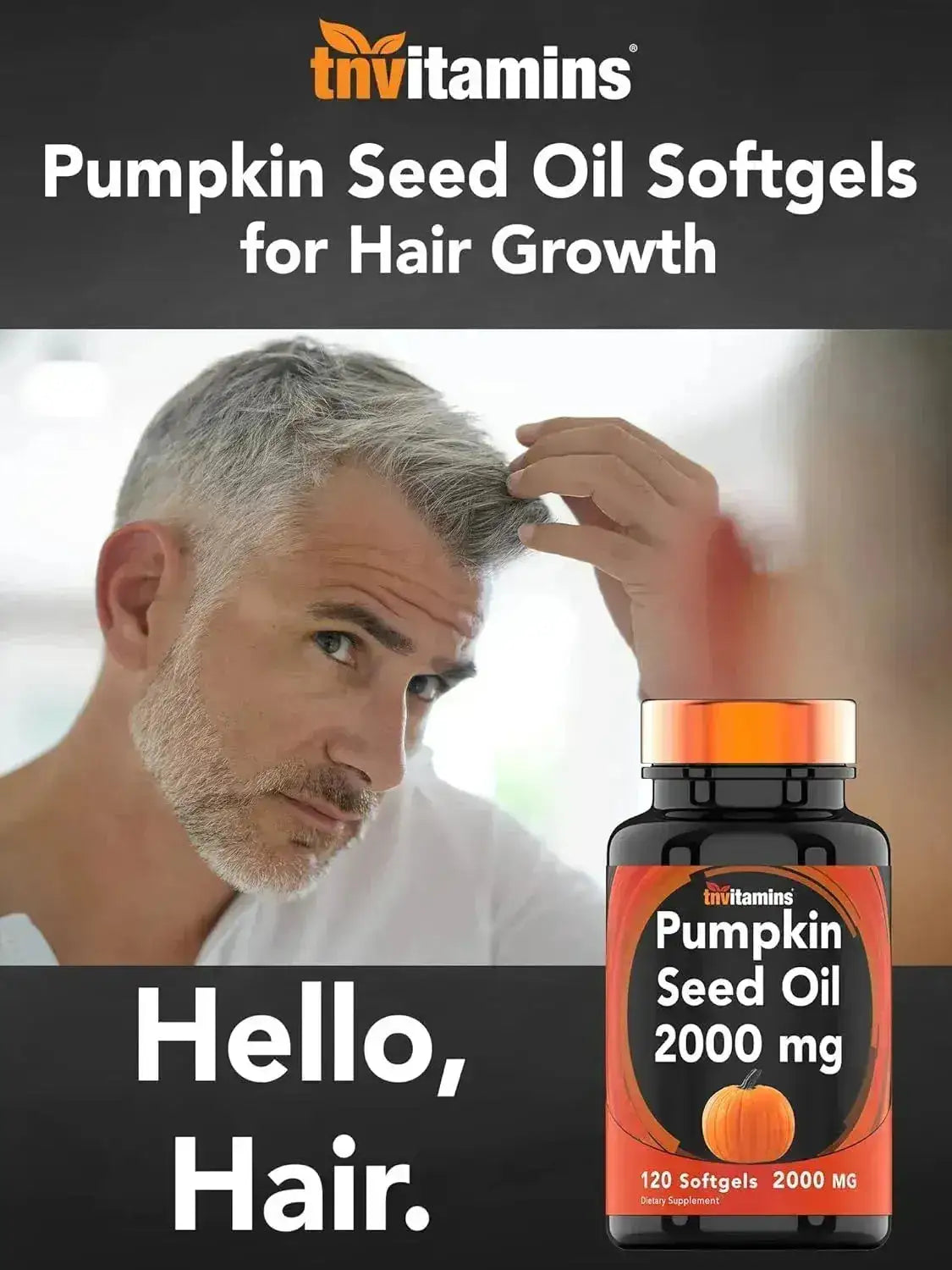 TNTVITAMINS - tnvitamins Pumpkin Seed Oil 2000Mg. 120 Capsulas Blandas - The Red Vitamin MX - Suplementos Alimenticios - {{ shop.shopifyCountryName }}