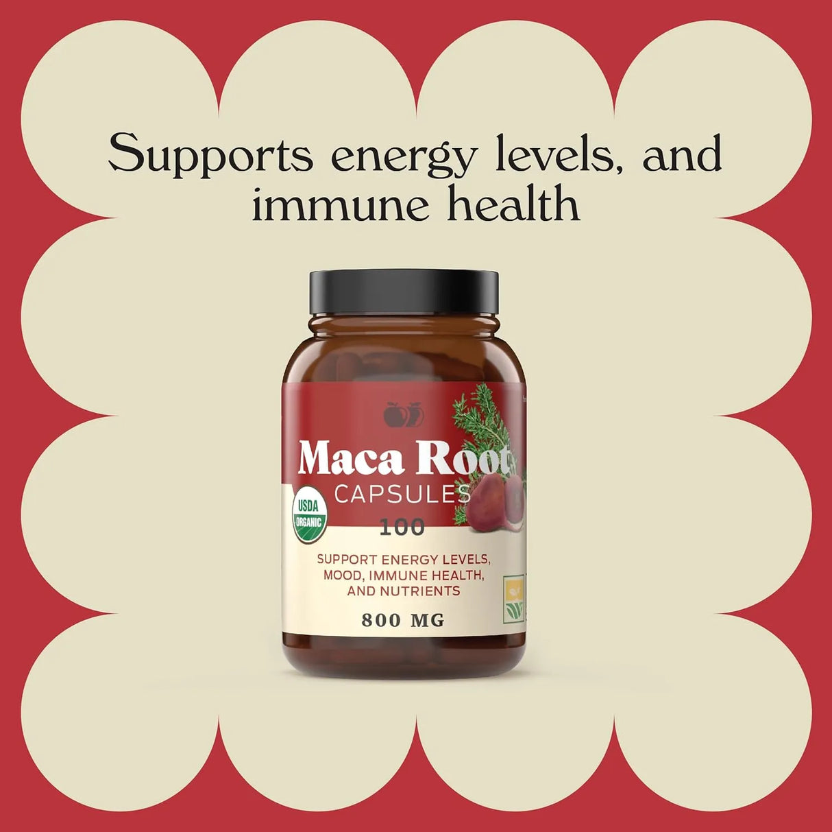 COMPLETE NATURAL PRODUCTS - Complete Natural Products Pure Maca Root 100 Capsulas - The Red Vitamin MX - Suplementos Alimenticios - {{ shop.shopifyCountryName }}