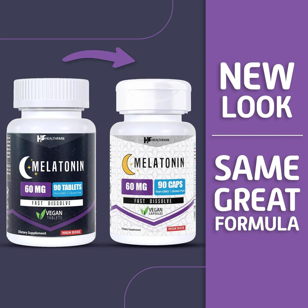 HEALTHFARE - Healthfare Melatonin 60Mg. 90 Tabletas - The Red Vitamin MX - Suplementos Alimenticios - {{ shop.shopifyCountryName }}