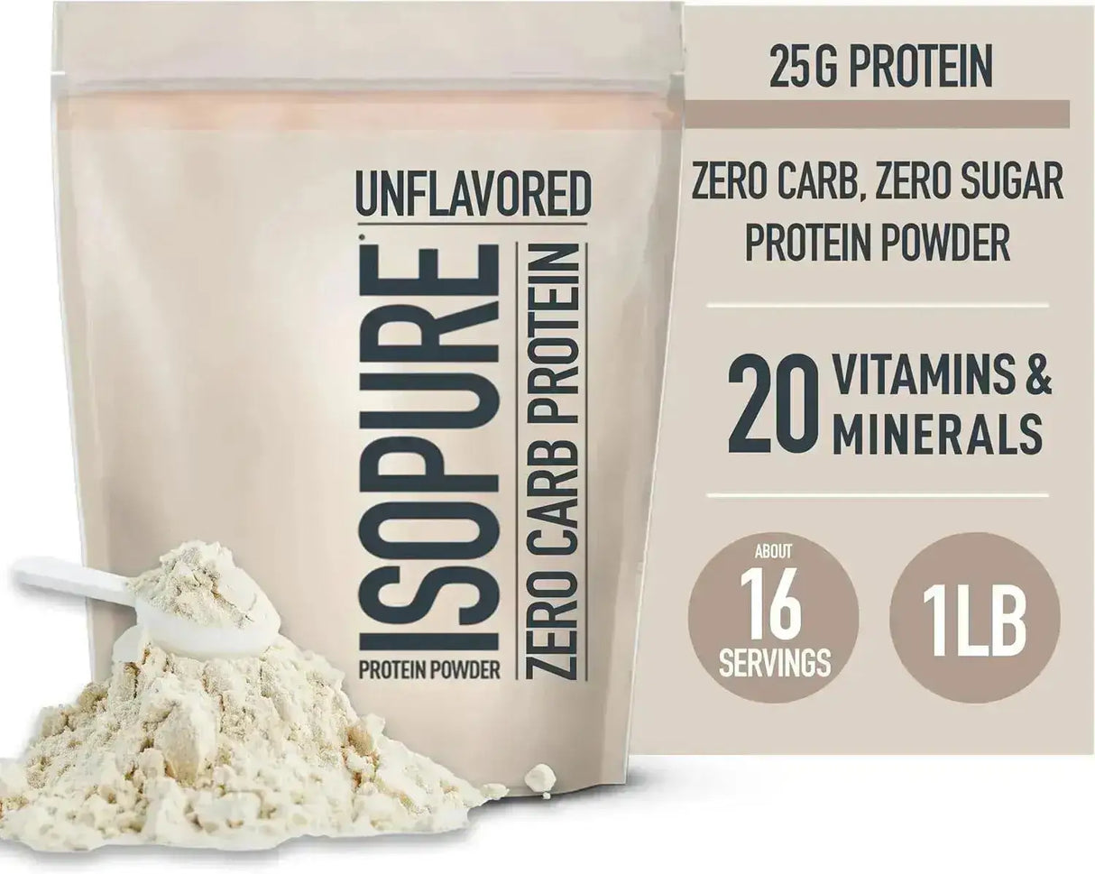 ISOPURE - Isopure Unflavored Protein 454Gr. - The Red Vitamin MX - Suplementos Alimenticios - {{ shop.shopifyCountryName }}