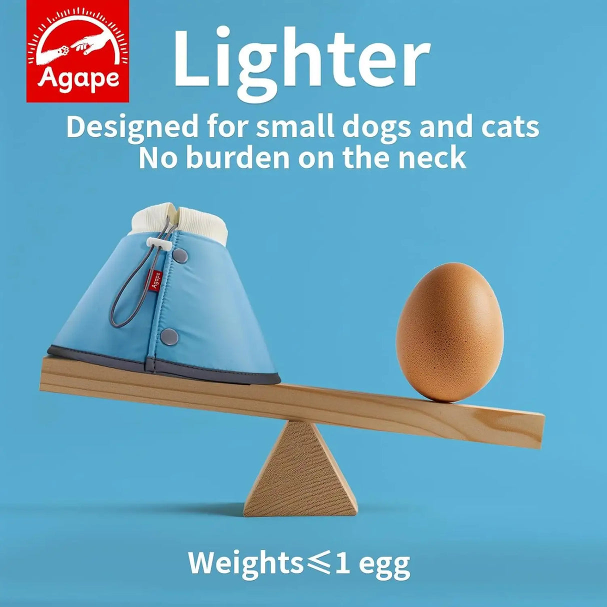 AGAPE - Agape Soft Cone for Cats & Dogs BLUE MEDIUM - The Red Vitamin MX - Collares y Conos De Recuperación Para Perros - {{ shop.shopifyCountryName }}